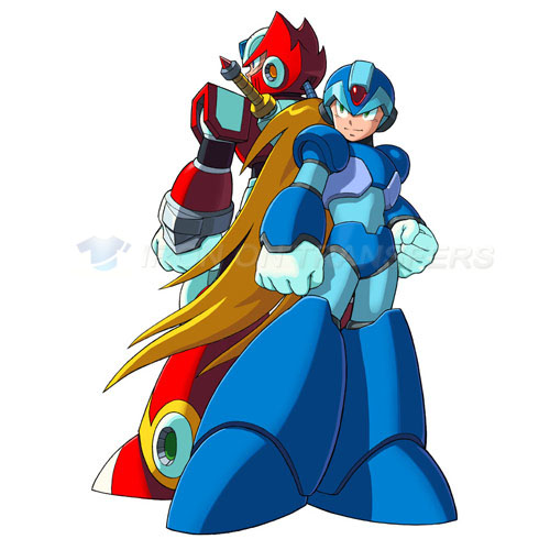 Rockman Iron-on Stickers (Heat Transfers)NO.5256